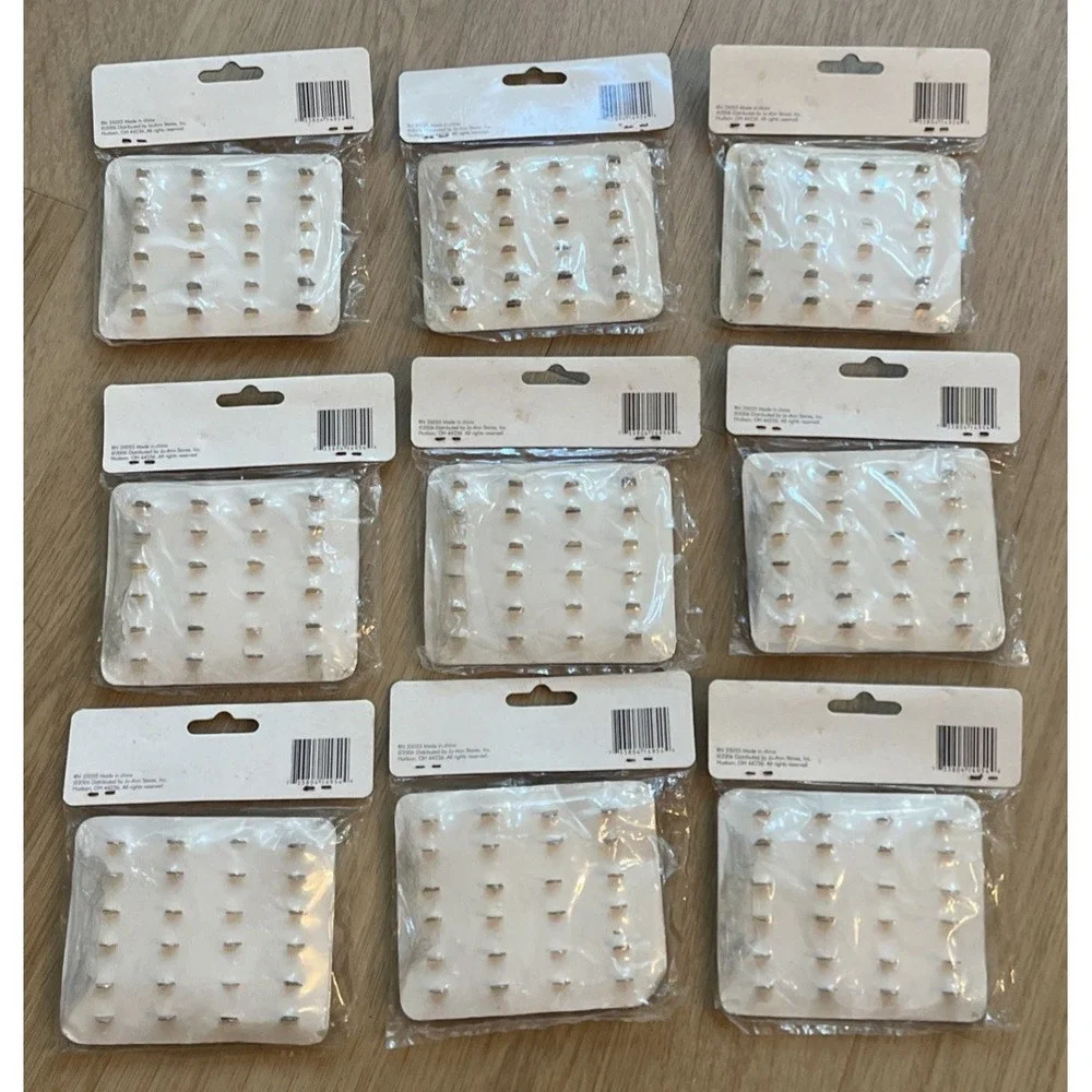 Magnetic Snaps Lot Of 9 Packs Jo-Ann Sew Essentials 6pcs pk. Metal New